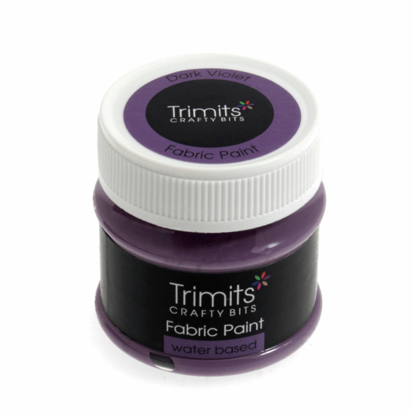 Trimits - Fabric Paint 50ml - Dark Violet 1