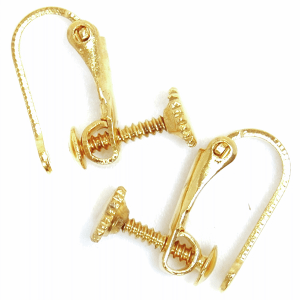 Craft Factory - Ear Screws - Gold Plated 1