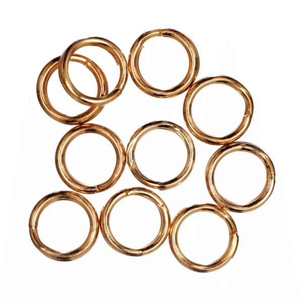 Trimits - Split Rings - 5mm - Gold Plated 1