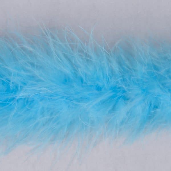 Trimits - Luxury Marabou trim - approx 4cm x 1m - Turquoise 1